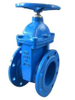 Non Rising Stem Resilient Seated Gate Valve Ce Approval