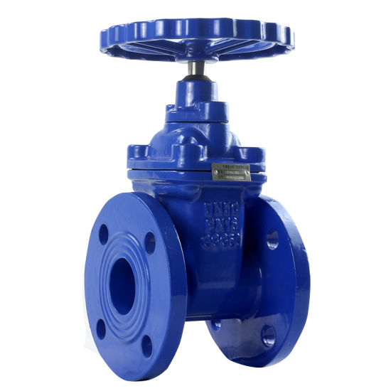 Awwa Ductile Iron Flanged Ends Non Rising Stem Control Water Gate Valve