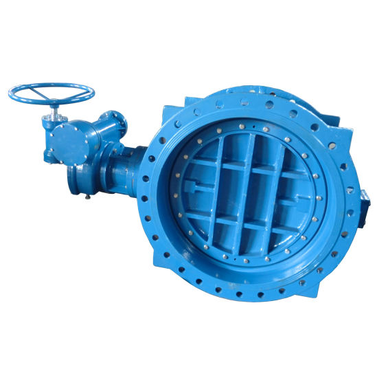 Double Flanged Soft Seal Eccentric Butterfly Valve Weight