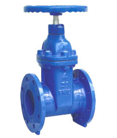 Non Rising Stem Resilient Flanged Gate Valve with Ce Approval
