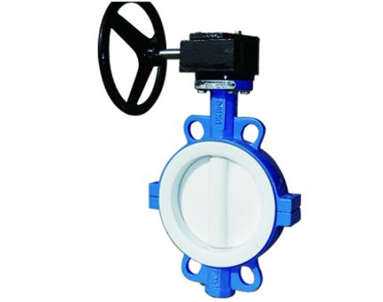 Desulfuration Wafer Type Butterfly Valve with Duplex Disc