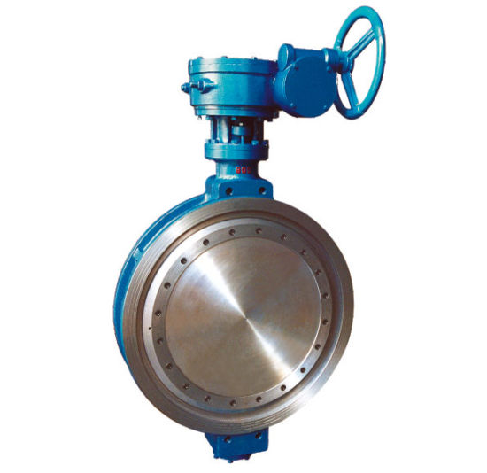 4" Wafer Style Butterfly Valve Ductile Iron Body x SS Disc x Buna Seat 