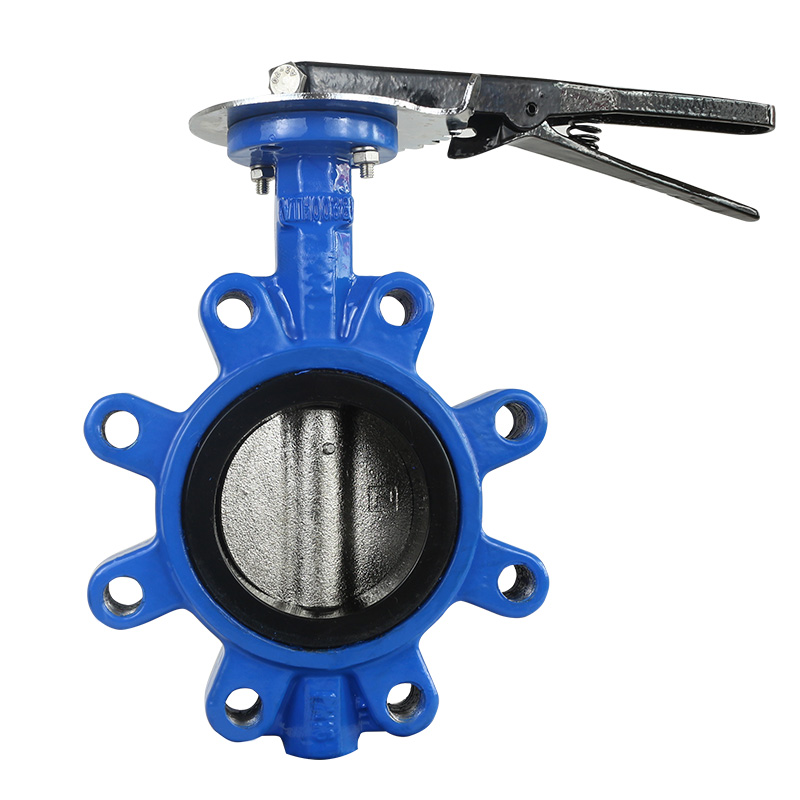 Lug Type Through Shaft with Pin Butterfly Valve