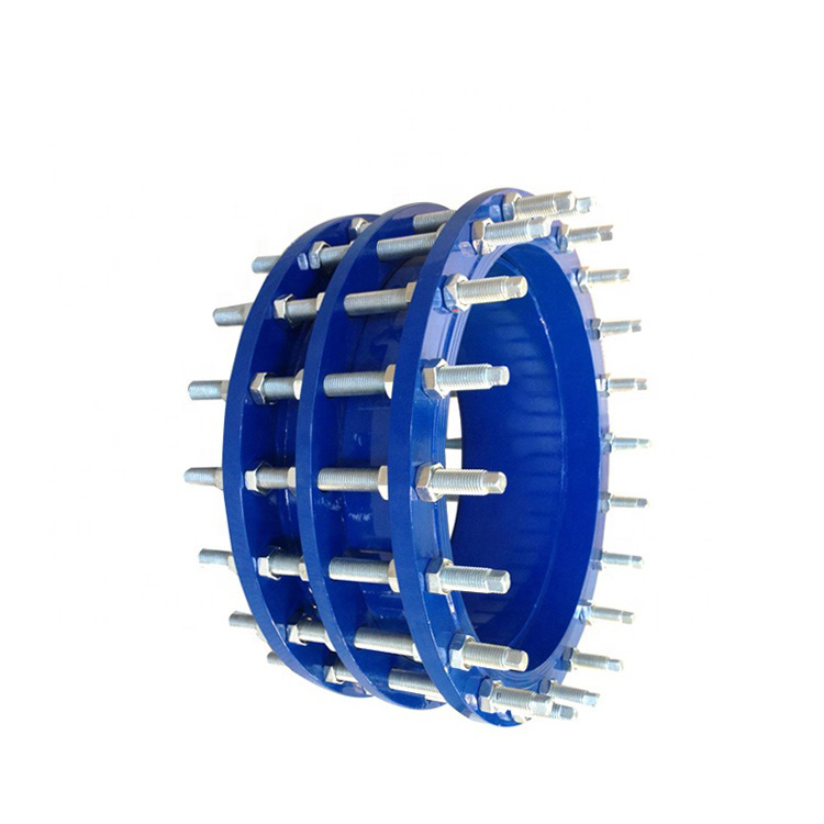 transmission pipe Double flange dresser coupling di dismantling joints carbon steel 