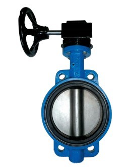 DIN ANSI JIS API Worm Gear Wafer Lt Butterfly Valve Dn150 Good Price Butterfly Valve