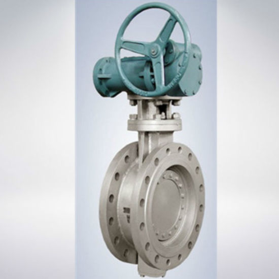Flange Triple Eccentric Metal Seal Stainless Steel Disc Butterfly Valve