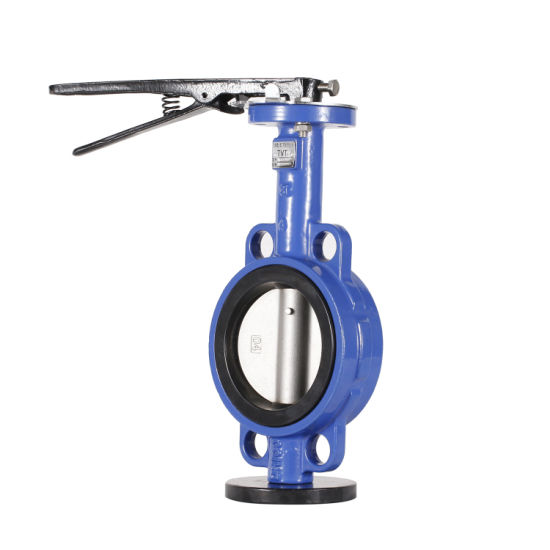 Di Body EPDM Seat Rubber Seal Wafer Butterfly Valve with Ce Approval